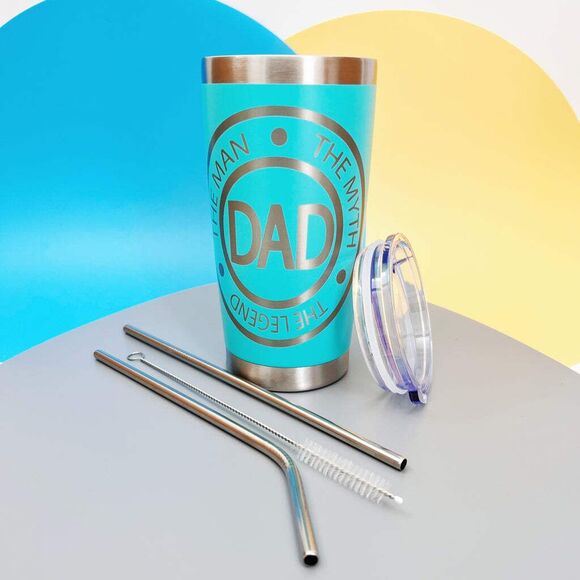 Personalized Engraved Tumblers, Best Dad Ever, Presents Birthday Gift for Dad - Picture 9 of 17